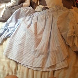 off the shoulder top